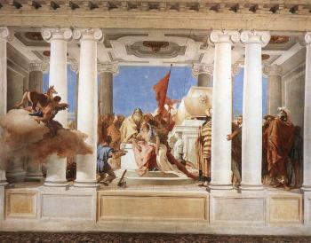 Giovanni Battista Tiepolo : Villa Valmarana The Sacrifice of Iphigenia